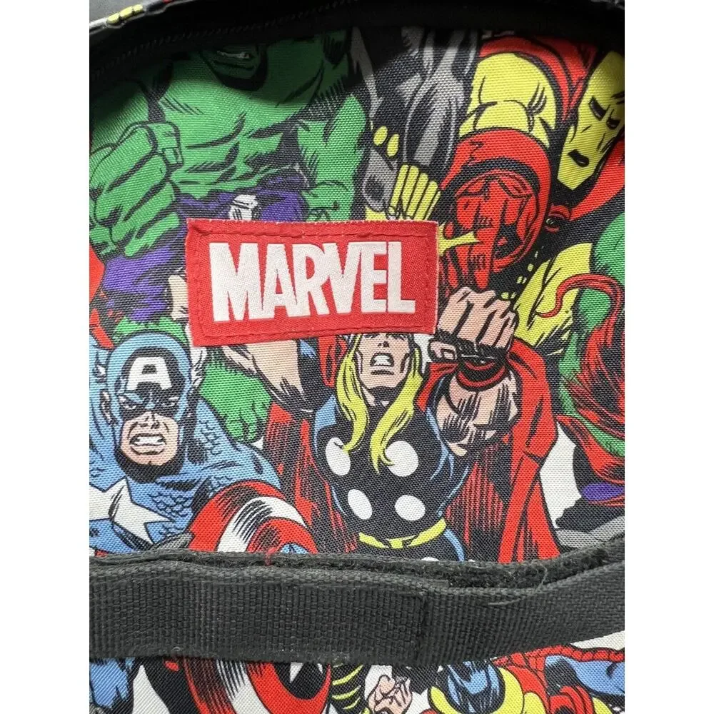 Marvel Classic Comics Style Backpack Bioworld School Travel Walmart Exclusive